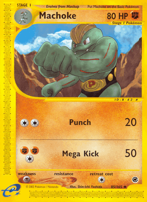 Machoke 85, Expedition Base Set