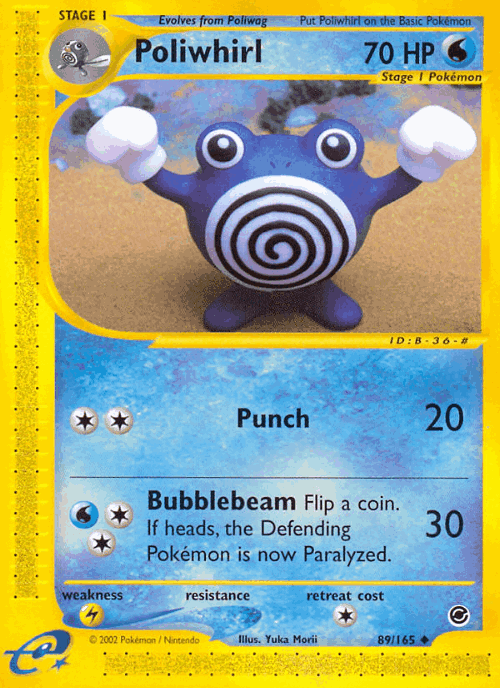 Poliwhirl 89, Expedition Base Set