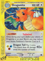 Dragonite Pokémon TCG card art