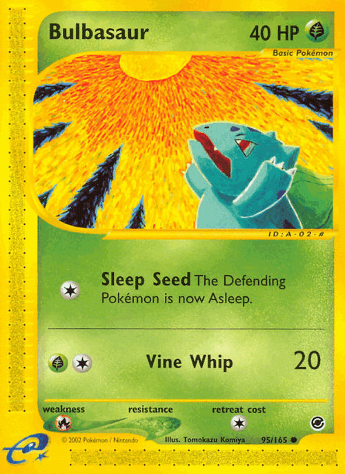 Bulbasaur 95, Expedition Base Set