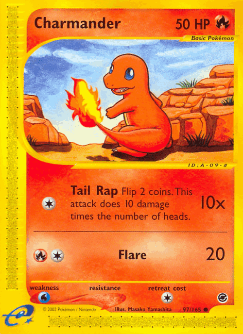 Charmander 97, Expedition Base Set