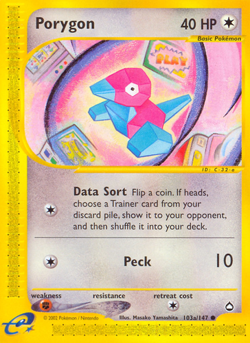 Porygon 103, Aquapolis