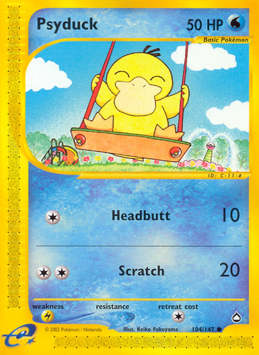 Psyduck 104, Aquapolis