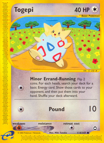 Togepi 114, Aquapolis