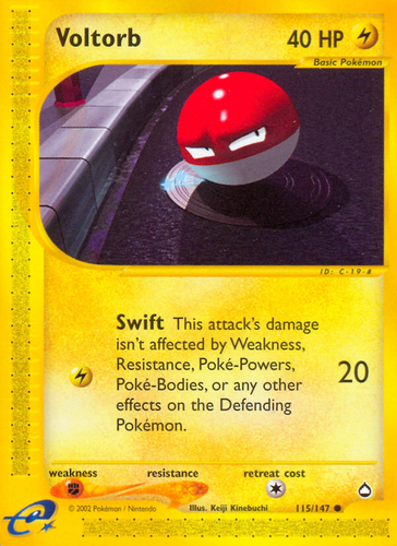 Voltorb 115, Aquapolis