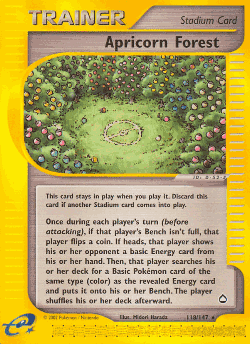 Apricorn Forest 118, Aquapolis