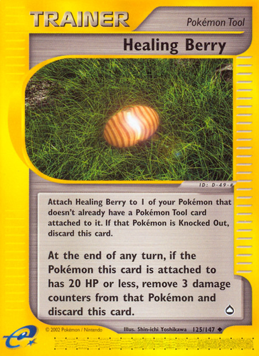 Healing Berry 125, Aquapolis