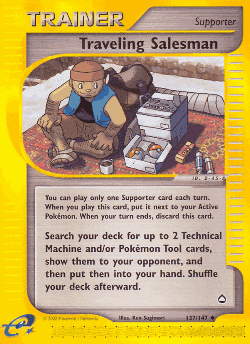 Traveling Salesman 137, Aquapolis