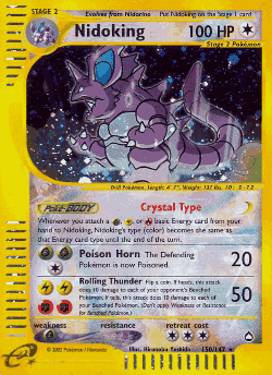 Nidoking 150, Aquapolis
