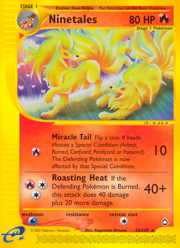 Ninetales 25, Aquapolis