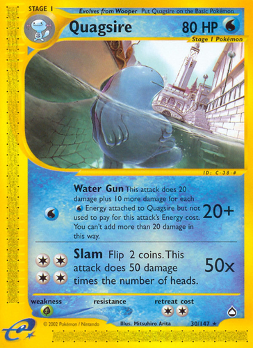 Quagsire 30, Aquapolis