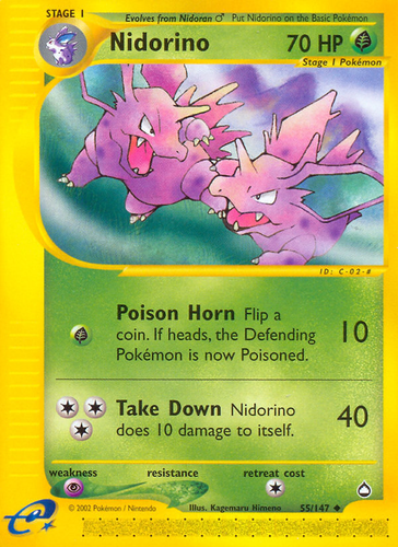 Nidorino 55, Aquapolis