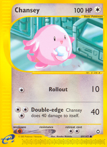 Chansey 69, Aquapolis