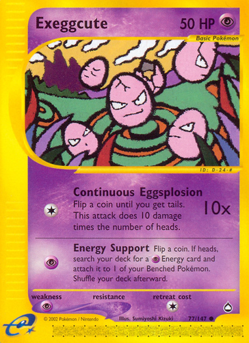 Exeggcute 77, Aquapolis