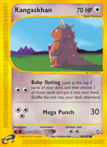 Kangaskhan 88, Aquapolis