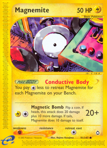 Magnemite 91, Aquapolis