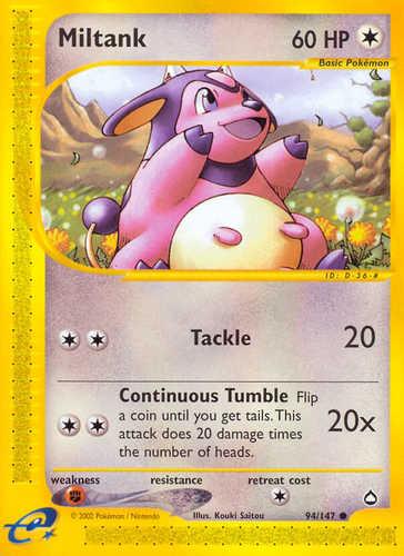Miltank 94, Aquapolis