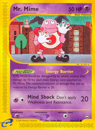 Mr. Mime 95, Aquapolis