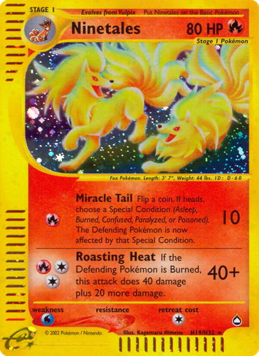 Ninetales 19, Aquapolis