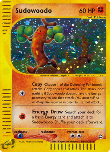 Sudowoodo 24, Aquapolis