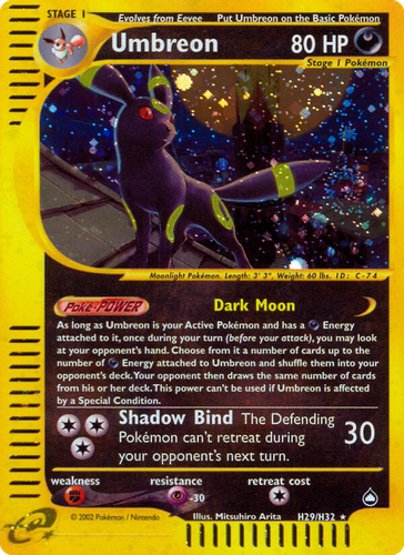 Umbreon 29, Aquapolis
