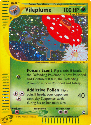 Vileplume 31, Aquapolis