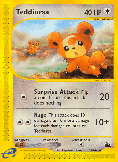 Teddiursa 109, Skyridge