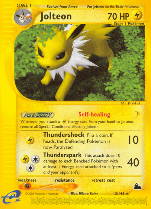 Jolteon 13, Skyridge