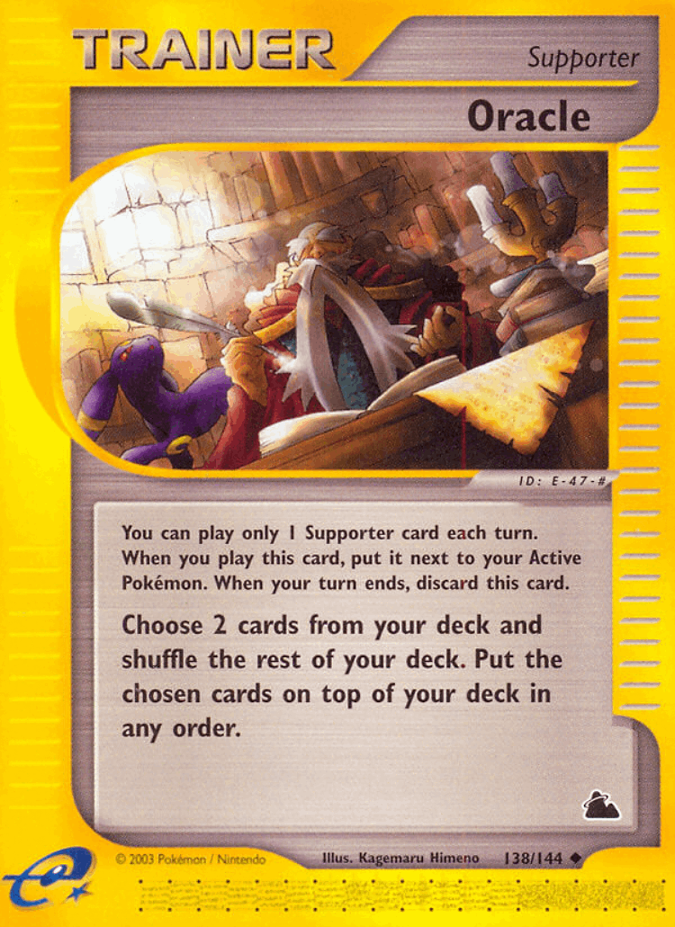 Oracle #138 from Skyridge - Uncommon - Illustrated by Kagemaru Himeno