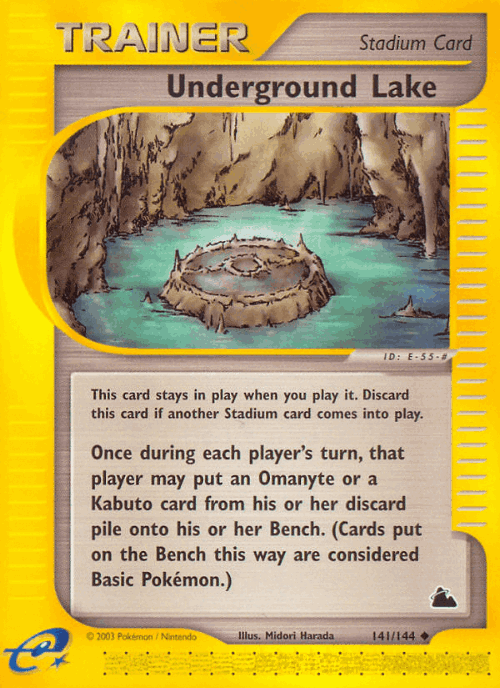 Underground Lake 141, Skyridge