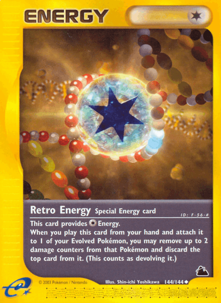 Retro Energy #144 from Skyridge - Uncommon - Illustrated by Shin-ichi Yoshikawa