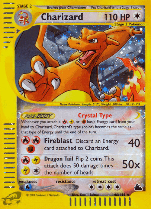 Charizard 146, Skyridge