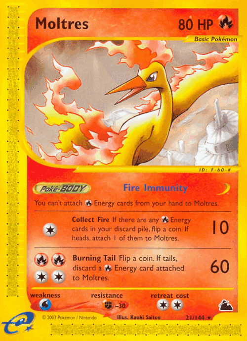 Moltres 21, Skyridge
