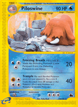 Piloswine 24, Skyridge