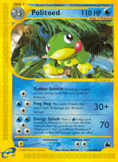 Politoed 25, Skyridge