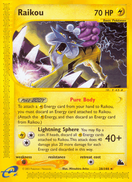 Raikou 28, Skyridge