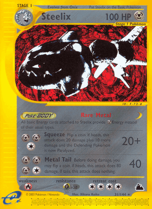 Steelix 31, Skyridge