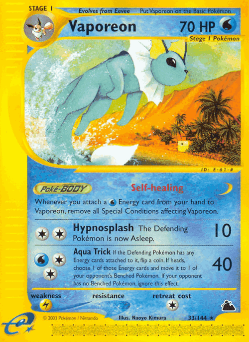 Vaporeon 33, Skyridge