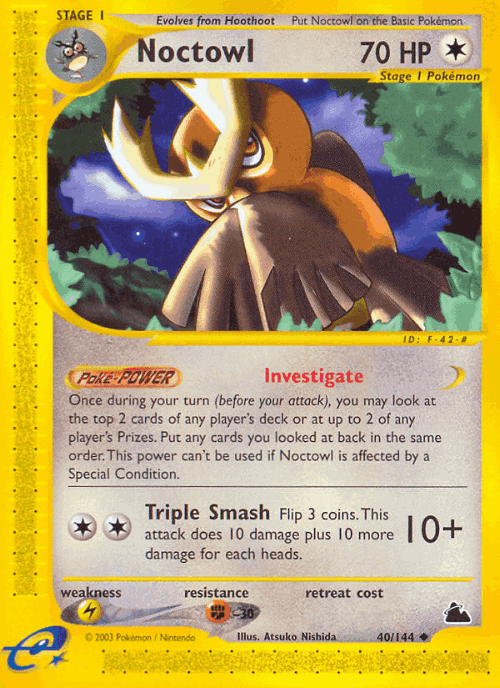 Noctowl 40, Skyridge