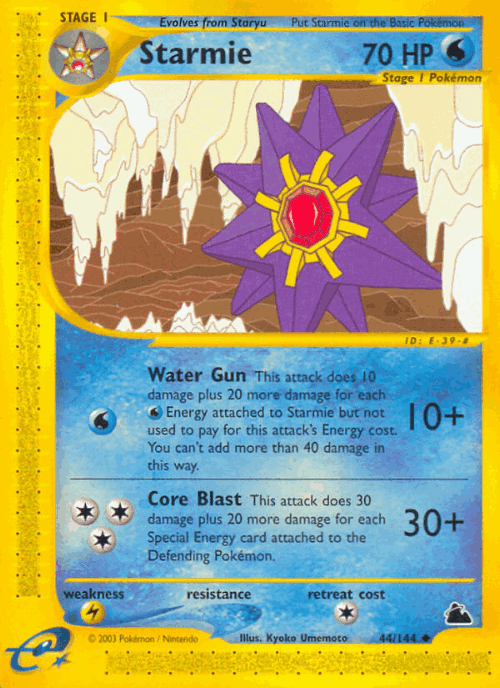 Starmie 44, Skyridge