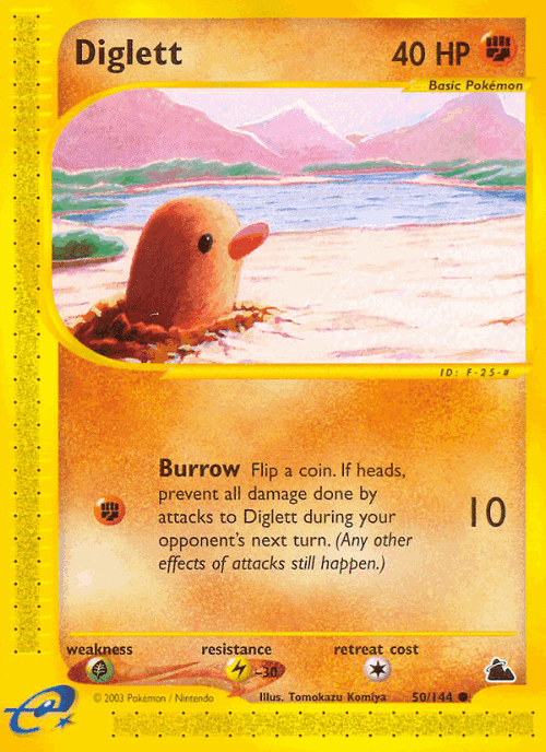Diglett 50, Skyridge