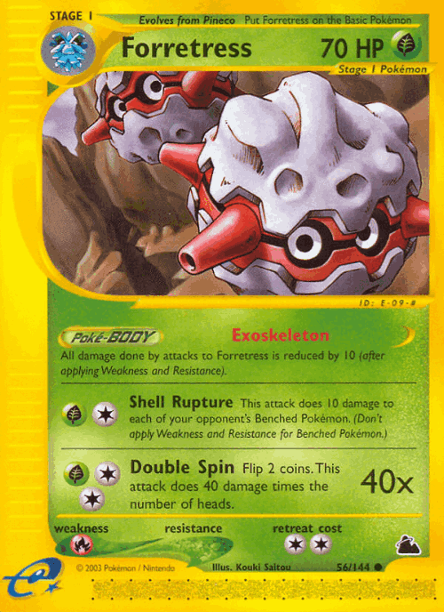 Forretress 56, Skyridge