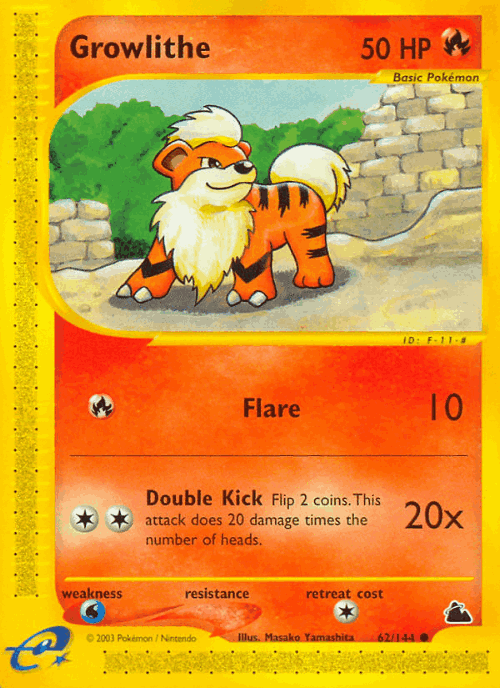 Growlithe 62, Skyridge