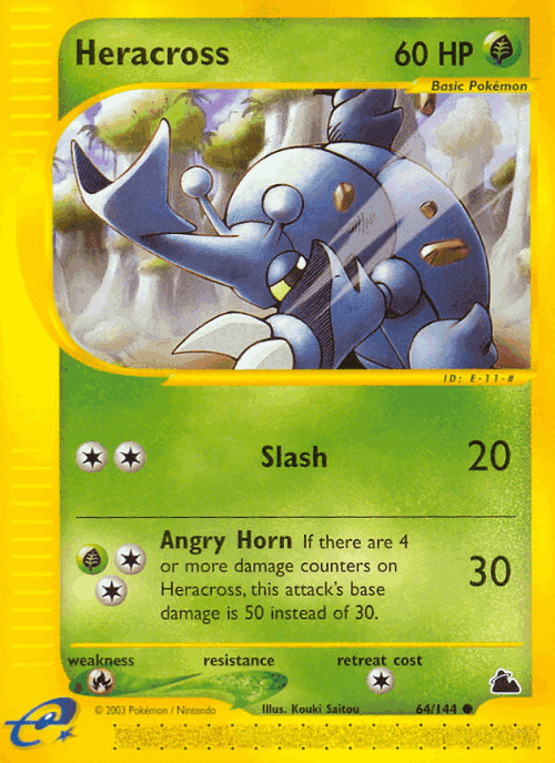 Heracross 64, Skyridge