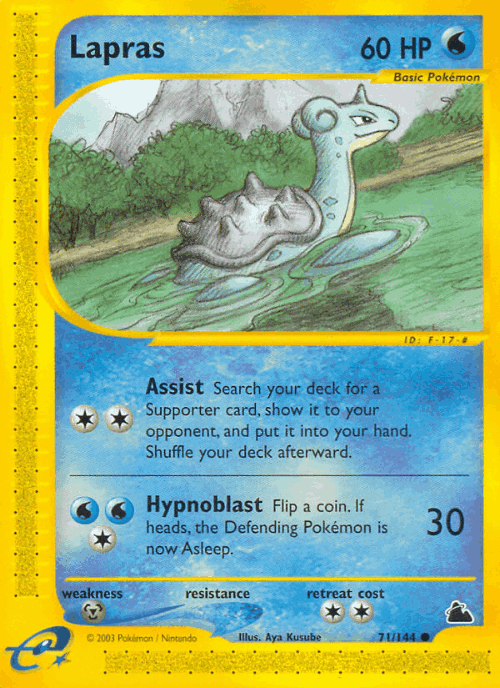 Lapras 71, Skyridge