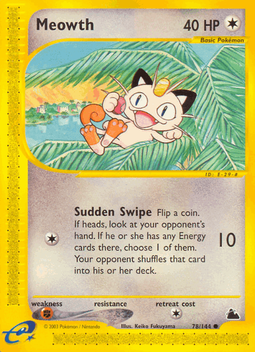 Meowth 78, Skyridge