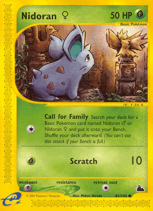 Nidoran ♀ 81, Skyridge
