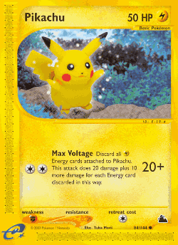 Pikachu 84, Skyridge