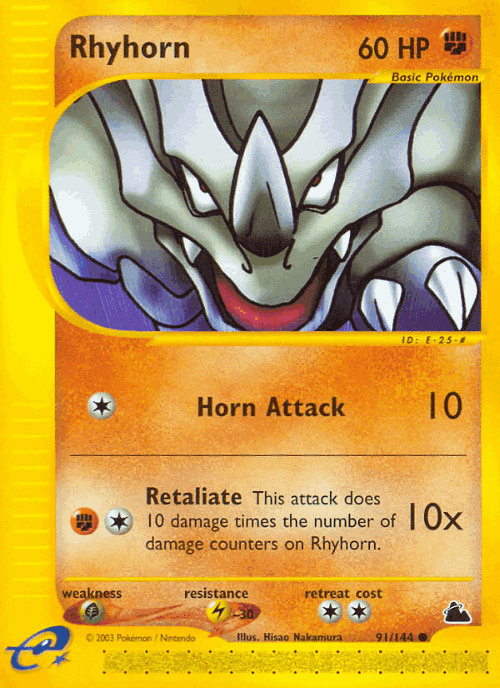Rhyhorn 91, Skyridge
