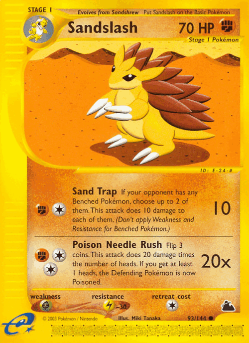 Sandslash 93, Skyridge